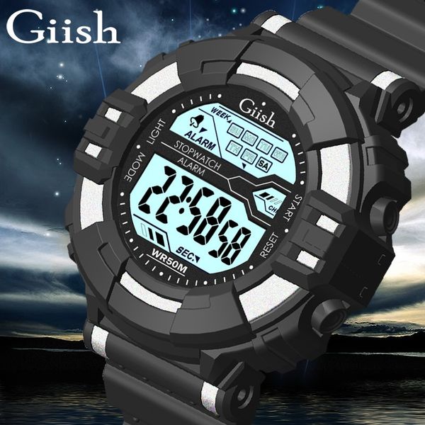 1rujg men's mountaineering waterproof electronic watch men's student multifunctional diving 50 sports outdoor sportselectronic out, Blue
1rujg men's mountaineering waterproof electronic watch men's student multifunctional diving 50 sports outdoor sportselectronic out, Blue