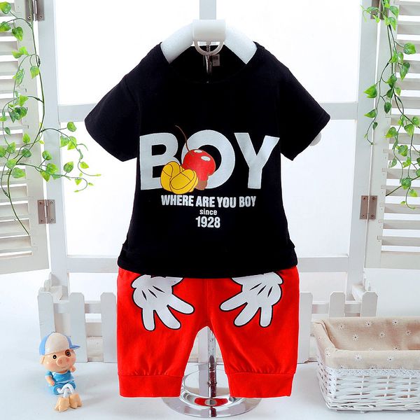 summer new short-sleeved boys suit korean casual cotton two-piece childrens clothing factory wholesale han, White
summer new short-sleeved boys suit korean casual cotton two-piece childrens clothing factory wholesale han, White