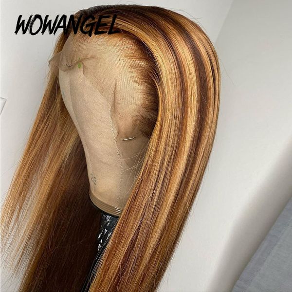 women straight honey blond ombre highlight color 180% 360 lace front human hair wigs remy brazilian invisible pre plucked, Black
women straight honey blond ombre highlight color 180% 360 lace front human hair wigs remy brazilian invisible pre plucked, Black