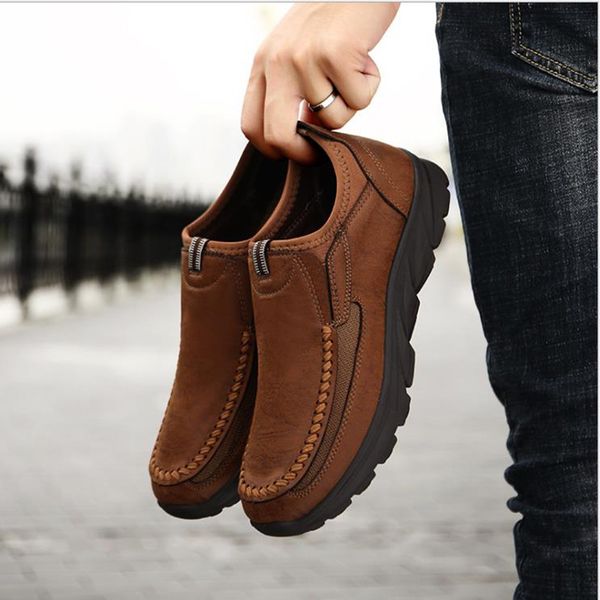 men's casual shoes loafers sneakers 2020 new fashion handmade retro casual loafers men's shoes, Black
men's casual shoes loafers sneakers 2020 new fashion handmade retro casual loafers men's shoes, Black