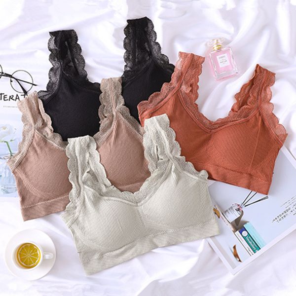 women bras cotton bralette lingerie fashion lace brassiere padded backless bra wire women wireless underwear new, Red;black
women bras cotton bralette lingerie fashion lace brassiere padded backless bra wire women wireless underwear new, Red;black