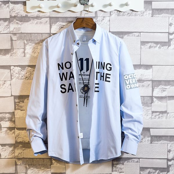 men's casual shirts oversized mens fashion polyester cotton blouse 5xl oversize long sleeves dress shirt for men man clothing, White;black
men's casual shirts oversized mens fashion polyester cotton blouse 5xl oversize long sleeves dress shirt for men man clothing, White;black