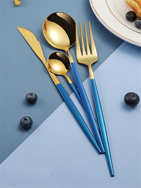 4pcs/set cutlery set stainless steel dinnerware flatware set dinner knife fork spoon for home restaurant jk2005kd
4pcs/set cutlery set stainless steel dinnerware flatware set dinner knife fork spoon for home restaurant jk2005kd