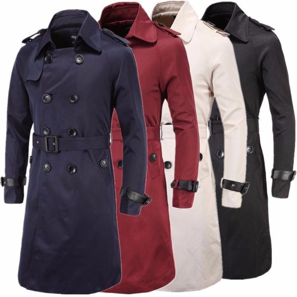 2020 long trench coat men mens overcoat new winter man jacket slim double breasted clothing four color xd019, Tan;black
2020 long trench coat men mens overcoat new winter man jacket slim double breasted clothing four color xd019, Tan;black