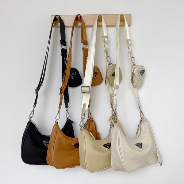 fashion wide strap nylon women shoulder bags designer chain crossbody messenger bag lady 2 bags sets women armpit bag females
fashion wide strap nylon women shoulder bags designer chain crossbody messenger bag lady 2 bags sets women armpit bag females