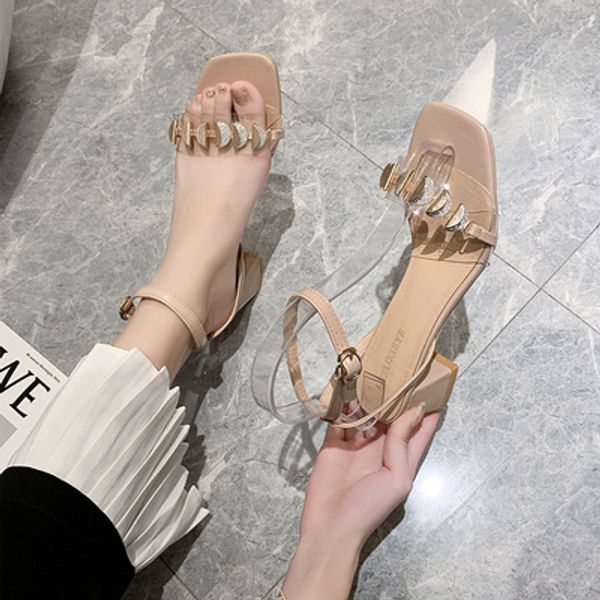 net red sandals women's summer 2020 new wild fish scale thick heels high-heeled word buckle roman shoes women's shoes, Black
net red sandals women's summer 2020 new wild fish scale thick heels high-heeled word buckle roman shoes women's shoes, Black