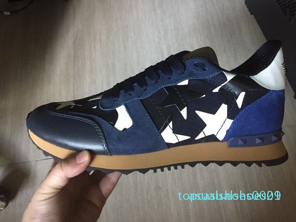 size 35-46 women/mens casual shoes camouflage genuine leather lace up couple star shoes rivets flat shoes at01, Black
size 35-46 women/mens casual shoes camouflage genuine leather lace up couple star shoes rivets flat shoes at01, Black