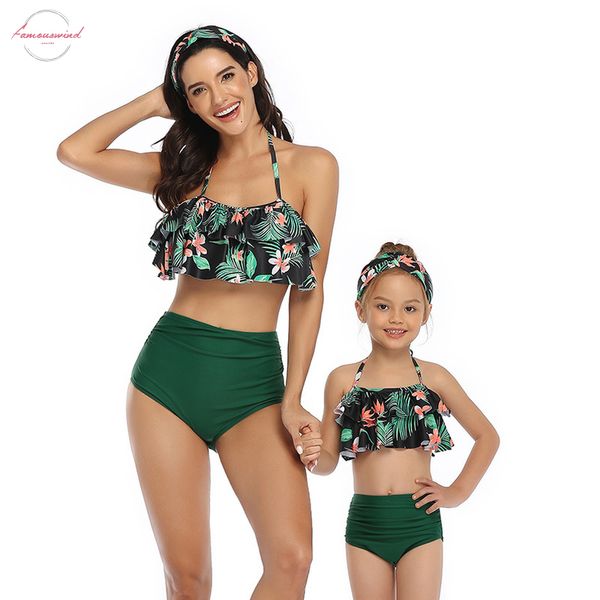bikini 2020 women swimwear printed floral ruffle swimsuit vintage striped bottom bikini set multiple styles womens swimming suit, White;black
bikini 2020 women swimwear printed floral ruffle swimsuit vintage striped bottom bikini set multiple styles womens swimming suit, White;black