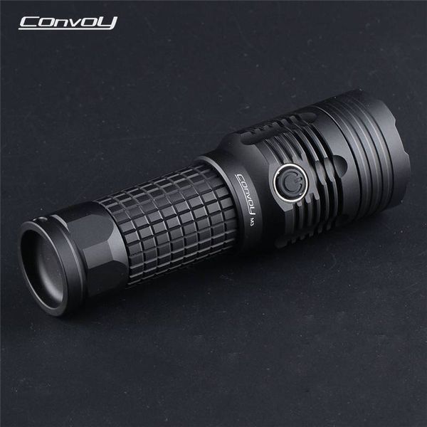Convoy M3 Xhp70.2 4300lm High Lumen Portable Built-in Temperature Protection Powerful Mini Torch Led Torch