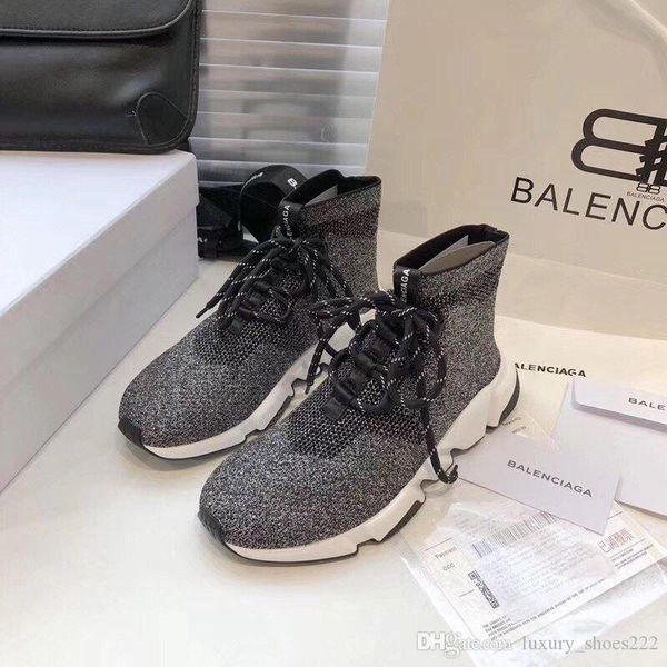 r luxury shoes, fashion socks and boots speed clear sole casual sports shoes, size 35-45 with original box