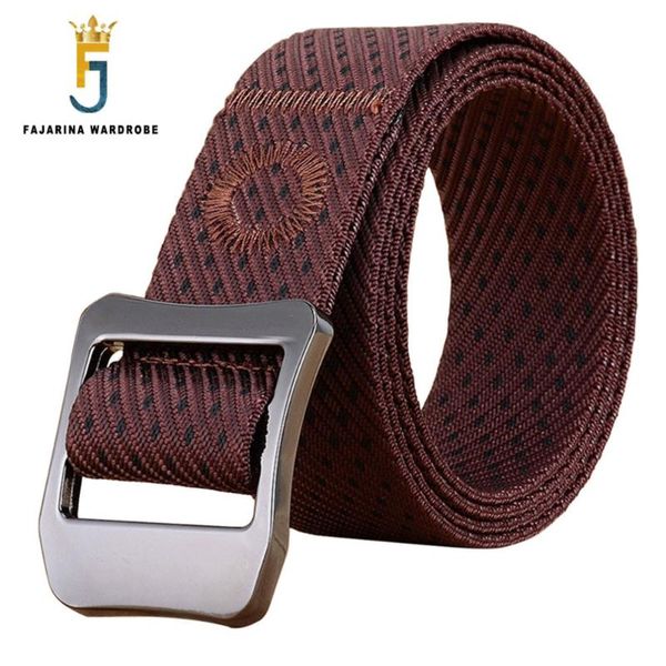 fajarina quality alloy smooth buckle canvas casual styles straped patchwork nylon belts for men 95-125cm length cbfj0033, Black;brown
fajarina quality alloy smooth buckle canvas casual styles straped patchwork nylon belts for men 95-125cm length cbfj0033, Black;brown