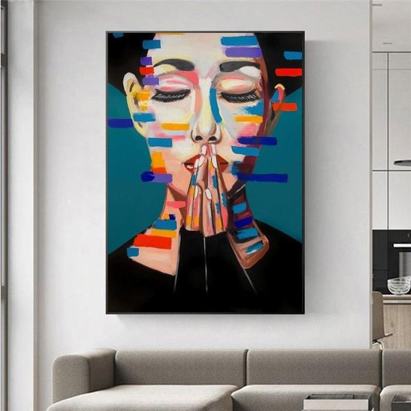 Abstract Girl Oil Paintings Print On Canvas Graffiti Art Posters And Prints Nordic Wall Art Pictures for Living Room Decor
Abstract Girl Oil Paintings Print On Canvas Graffiti Art Posters And Prints Nordic Wall Art Pictures for Living Room Decor