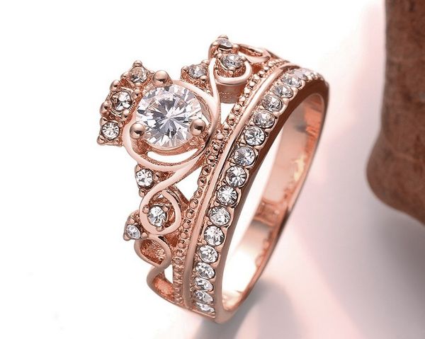 princess crown zircon rings wedding ring for women gifts fashion gold plated cz rings party gifts jy, Slivery;golden
princess crown zircon rings wedding ring for women gifts fashion gold plated cz rings party gifts jy, Slivery;golden
