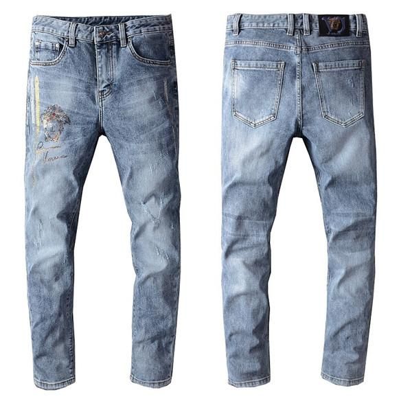 2020 pants distressed ripped jeans slim motorcycle jeans men's jeans men's denim ripped shorts jeanssize 28-40, Blue
2020 pants distressed ripped jeans slim motorcycle jeans men's jeans men's denim ripped shorts jeanssize 28-40, Blue