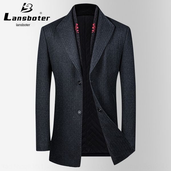 men's slim mid-length scarf woolen coat windbreaker men's thickened middle-aged scarf wool windbreaker wool woolen coat, Black
men's slim mid-length scarf woolen coat windbreaker men's thickened middle-aged scarf wool windbreaker wool woolen coat, Black
