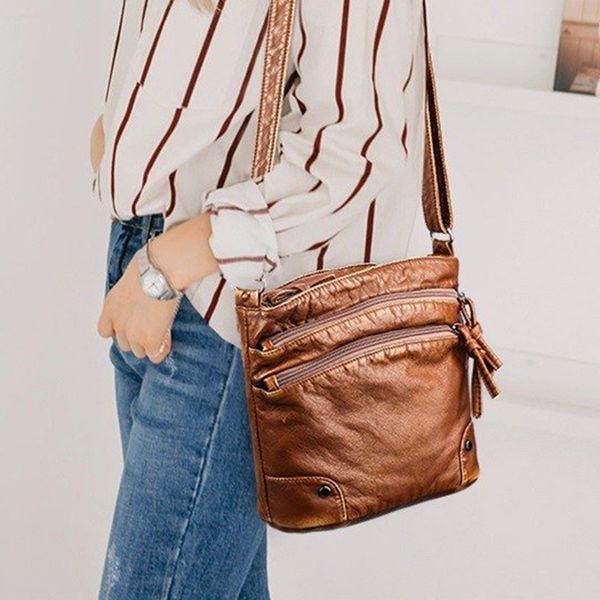 vintage pu leather crossbody bags for women 2020 female messenger bags solid color mujer torebki damskie multiple compartment
vintage pu leather crossbody bags for women 2020 female messenger bags solid color mujer torebki damskie multiple compartment