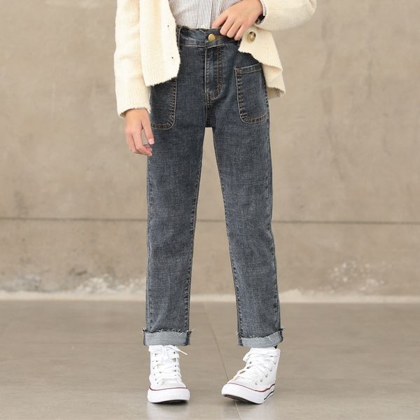 comxw korean version 2020 summer children's elastic waist straight elastic waist and jeans tube virtual edge rolling personalized jeans, Blue
comxw korean version 2020 summer children's elastic waist straight elastic waist and jeans tube virtual edge rolling personalized jeans, Blue
