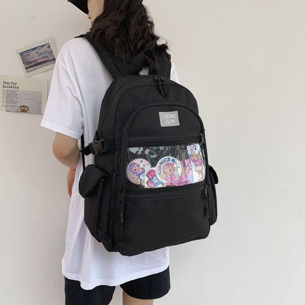 large bag capacity schoolbag female korean harajuku ulzzangstudent backpack junior high school campus ins style backpack
large bag capacity schoolbag female korean harajuku ulzzangstudent backpack junior high school campus ins style backpack