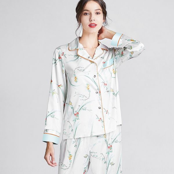 nwpda yaoting new pajamas women's thin silk printed long-sleeved clothes clotheshome furnishing clothingcasual home suit can be worn ou, Blue;red
nwpda yaoting new pajamas women's thin silk printed long-sleeved clothes clotheshome furnishing clothingcasual home suit can be worn ou, Blue;red