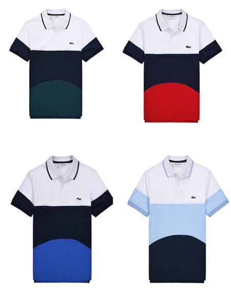 brand 20ss men's t-shirt fashion stripe stitching designer medusa lapel short sleeve cotton t-shirt men asian size, White;black
brand 20ss men's t-shirt fashion stripe stitching designer medusa lapel short sleeve cotton t-shirt men asian size, White;black