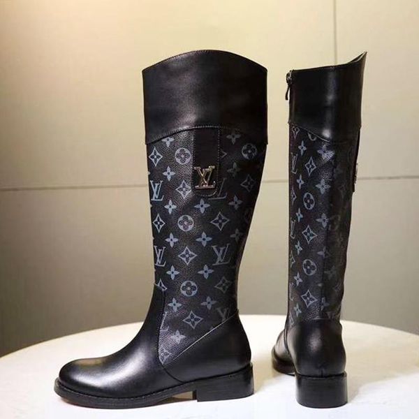 fashion women boots shoes knee plus size bottes femmes chaussures de femme high womens shoes fashion zipper w23 work knee boots hot, Black 
fashion women boots shoes knee plus size bottes femmes chaussures de femme high womens shoes fashion zipper w23 work knee boots hot, Black