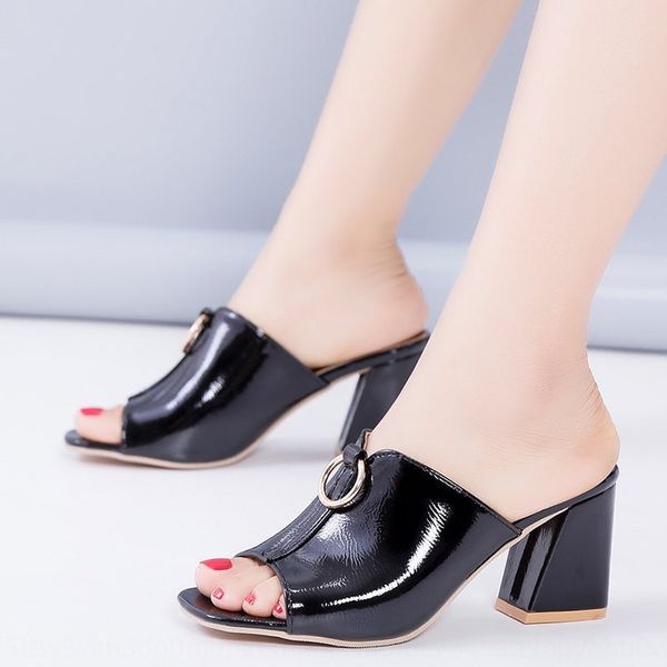 women's and slippers sandals 2020 new summer fashion fish mouth thick heel one-line slippers high heel sandals
women's and slippers sandals 2020 new summer fashion fish mouth thick heel one-line slippers high heel sandals