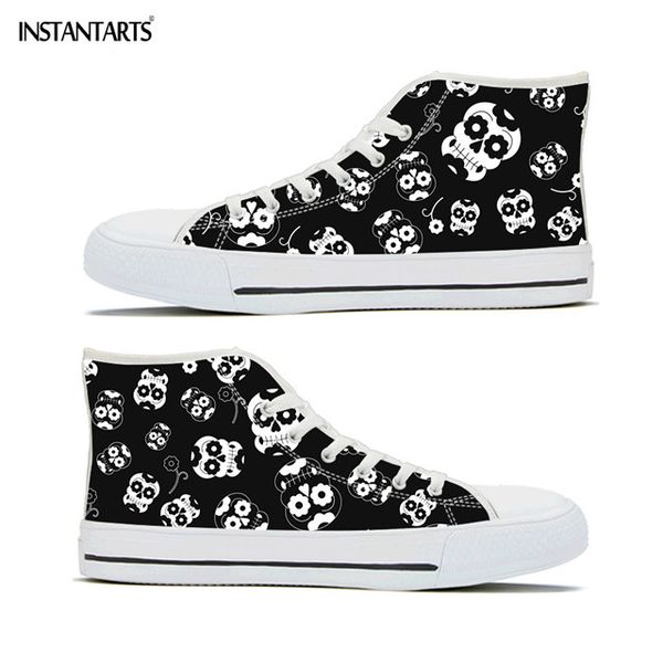 flower colorful skull flats shoes for women casual outdoor footwear lace up high teenagers fashion canvas shoe, Black
flower colorful skull flats shoes for women casual outdoor footwear lace up high teenagers fashion canvas shoe, Black