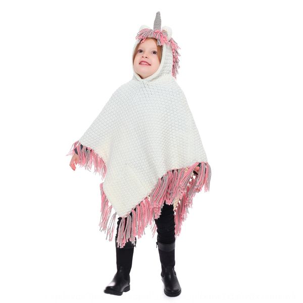 new cartoon children's hooded pullover cape unicorn knitted wool tassel cape scarf scarf shawl cloak shawl, Red;brown
new cartoon children's hooded pullover cape unicorn knitted wool tassel cape scarf scarf shawl cloak shawl, Red;brown