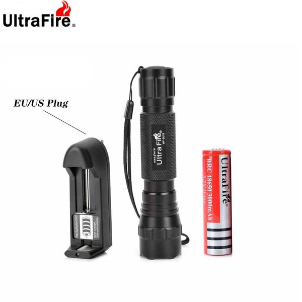 100%ultrafire wf-501b tactical t6/l2/v6 led campfire 18650 battery 1/5 mode lantern led lampe torch
100%ultrafire wf-501b tactical t6/l2/v6 led campfire 18650 battery 1/5 mode lantern led lampe torch