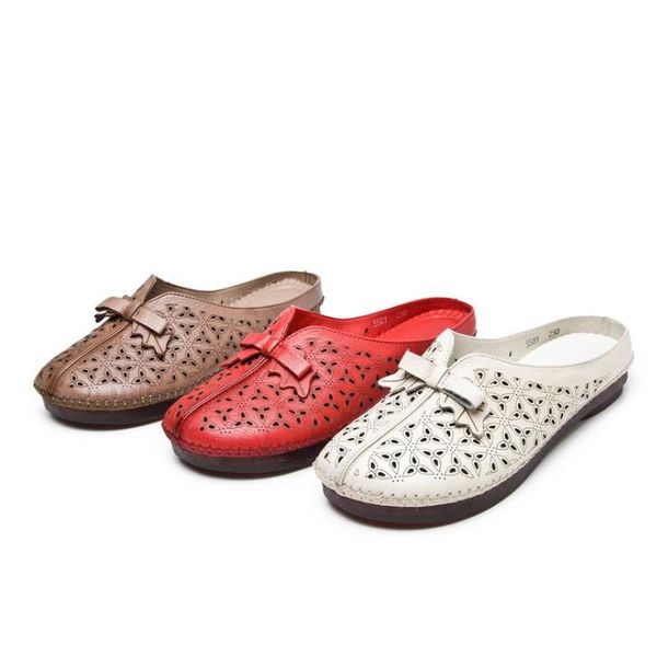 2020 comfortable casual slippers bowknot decoration first layer cowhide sandals soft bottom soft face mom gift shoes, Black;red
2020 comfortable casual slippers bowknot decoration first layer cowhide sandals soft bottom soft face mom gift shoes, Black;red