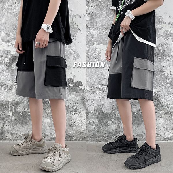 men's shorts men multi-pocket cargo summer male fashion streetwear joggers hip hop casual short, White;black
men's shorts men multi-pocket cargo summer male fashion streetwear joggers hip hop casual short, White;black