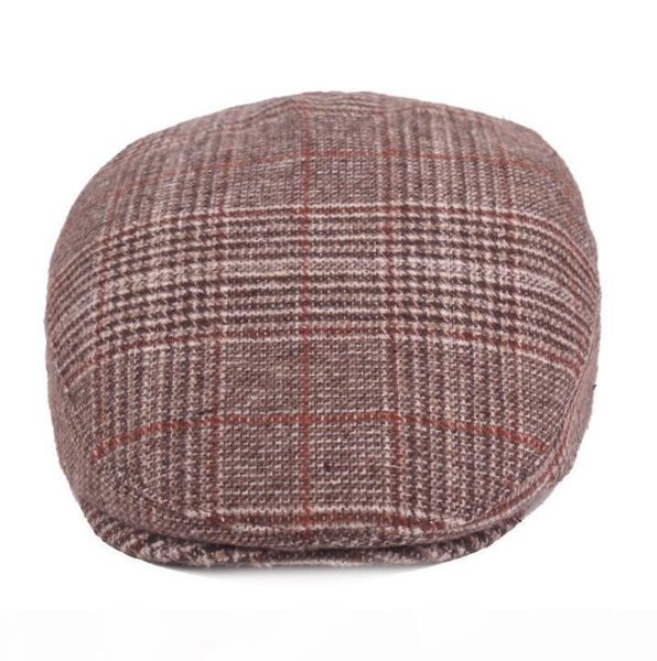 2018 fashion winter hat men's beret autumn and winter check cotton cap middle-aged hat ing, Blue;gray
2018 fashion winter hat men's beret autumn and winter check cotton cap middle-aged hat ing, Blue;gray