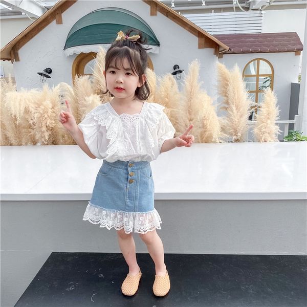 korean children's wear children's wear summer girl hollow lace lace princess fan back buckle bubble sleeve short sleeve shirt, White;black
korean children's wear children's wear summer girl hollow lace lace princess fan back buckle bubble sleeve short sleeve shirt, White;black