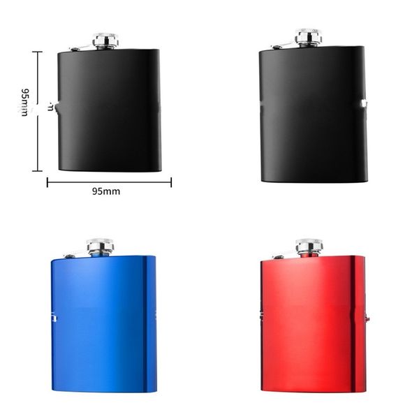 6ounces wine pot hip flask paint matte black cup stainless steel bottle flagon small portable mug outdoors indoor drinking utensils 7 5at b2
6ounces wine pot hip flask paint matte black cup stainless steel bottle flagon small portable mug outdoors indoor drinking utensils 7 5at b2