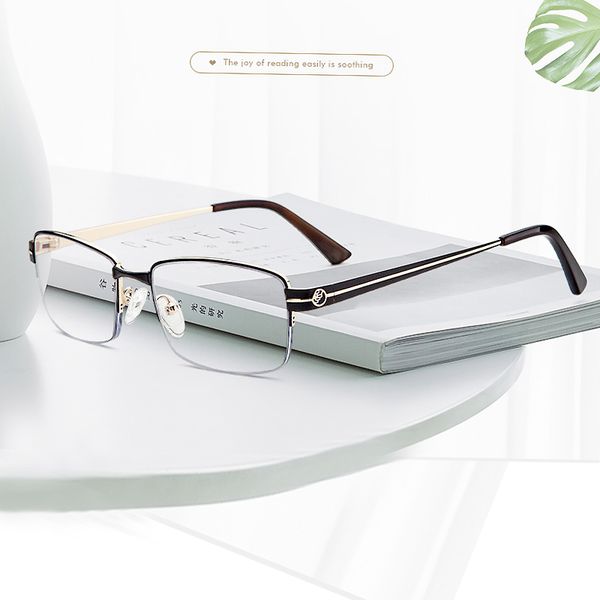 new style designer business models advanced metal alloy reading glasses hdcr39 anti-blue light anti-fog lens, White;black
new style designer business models advanced metal alloy reading glasses hdcr39 anti-blue light anti-fog lens, White;black