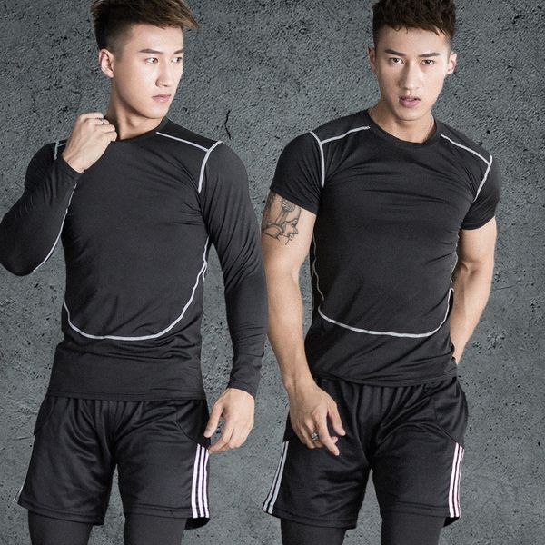 eup5f quick-drying sports suit men's short sleeve t-shirt fitness suit running basketball equipment equipment tight training vest baske, White;black
eup5f quick-drying sports suit men's short sleeve t-shirt fitness suit running basketball equipment equipment tight training vest baske, White;black