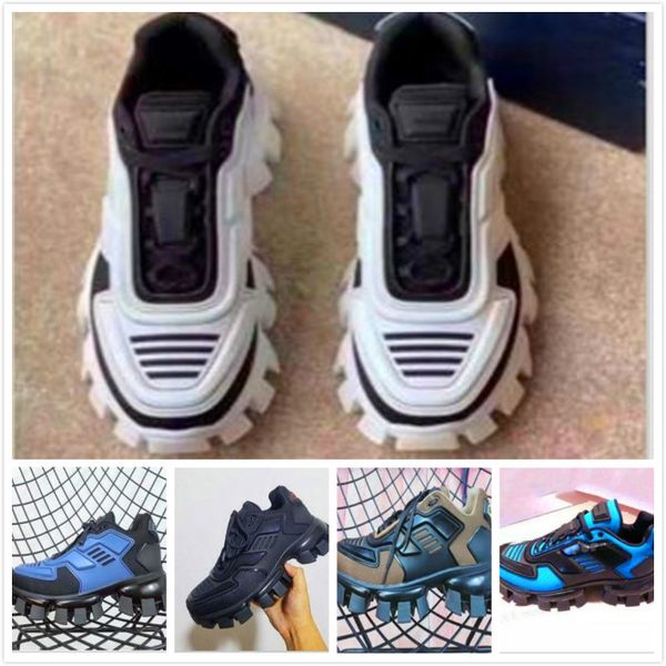2020men casual shoes lates p cloudbust thunder lace up shoes 19fw capsule series color matching platform sneakers, Black 
2020men casual shoes lates p cloudbust thunder lace up shoes 19fw capsule series color matching platform sneakers, Black
