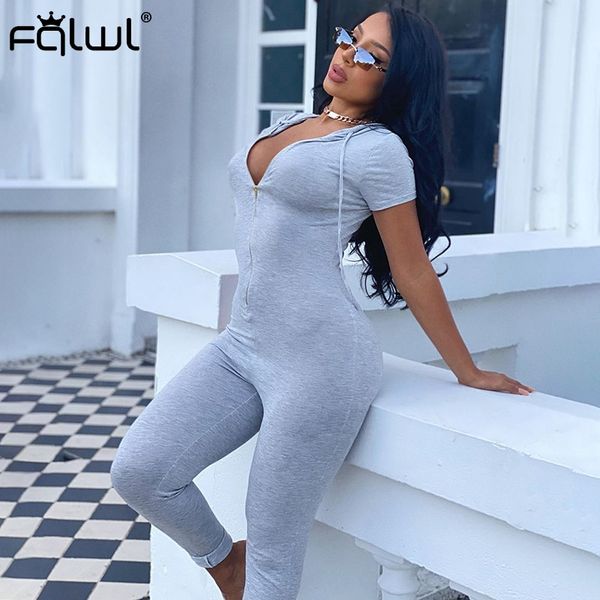 fqlwl streetwear bodycon one piece jumpsuit women active wear short sleeve zipper ladies summer rompers womens jumpsuits female, Black;white
fqlwl streetwear bodycon one piece jumpsuit women active wear short sleeve zipper ladies summer rompers womens jumpsuits female, Black;white