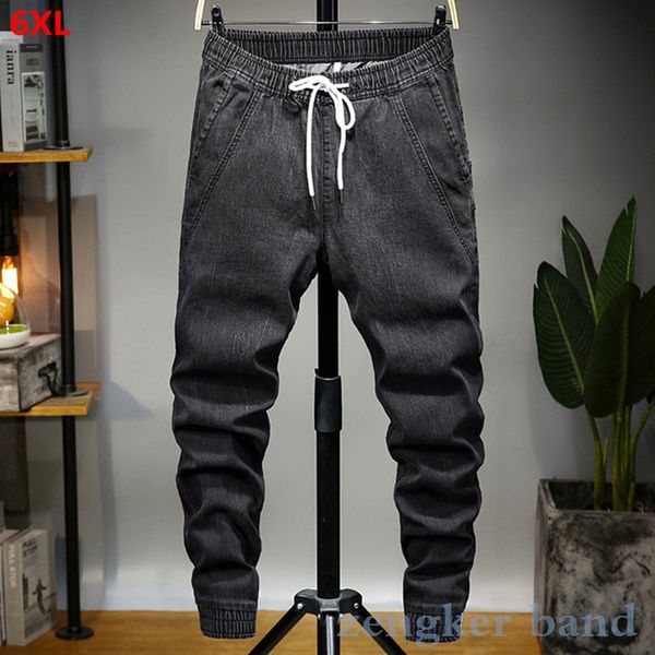 spring harem jeans big size men's loose 6xl large size stretch slim feet pants korean trend beam plus pants 6xl, Blue
spring harem jeans big size men's loose 6xl large size stretch slim feet pants korean trend beam plus pants 6xl, Blue