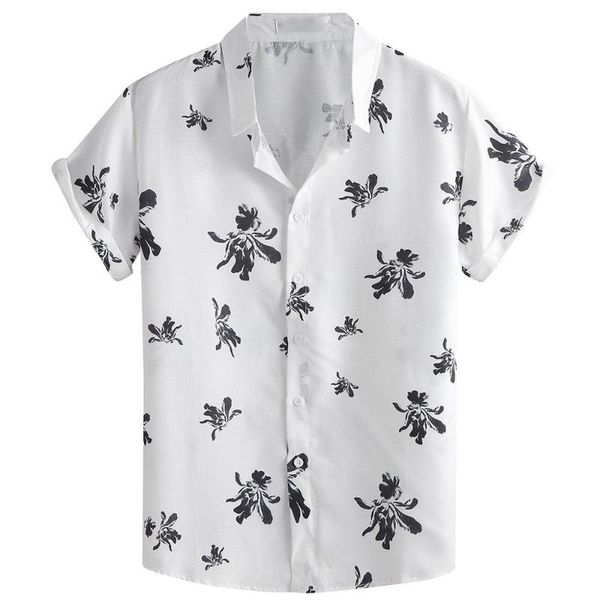 2020 men shirt summer short sleeve printing blouse casual slim fit hawaiian shirts camisa masculina chemise homme shirt men, White;black
2020 men shirt summer short sleeve printing blouse casual slim fit hawaiian shirts camisa masculina chemise homme shirt men, White;black