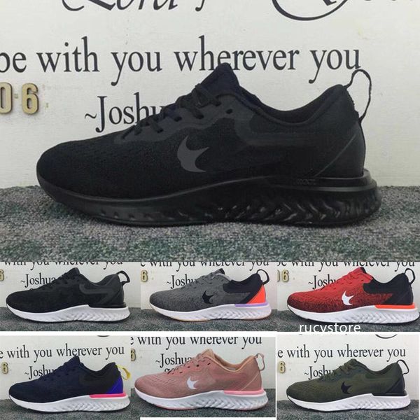 2019 new odyssey react triple black white trainer sports running shoes for womens men sneakers size 36-45 
2019 new odyssey react triple black white trainer sports running shoes for womens men sneakers size 36-45