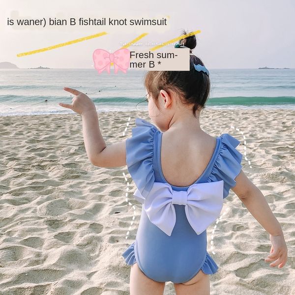 2020 children's wear girl ins wind swimsuit unbacked big bowknot beautiful swimsuit, Black
2020 children's wear girl ins wind swimsuit unbacked big bowknot beautiful swimsuit, Black
