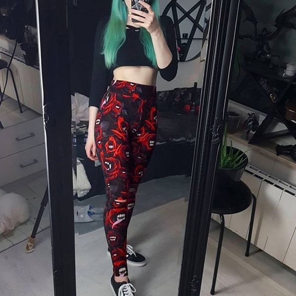 gothic push up legging women print hole sport pencil pant jogger high waist polyester fitness legging ladies sweatpant workout trouser, Black
gothic push up legging women print hole sport pencil pant jogger high waist polyester fitness legging ladies sweatpant workout trouser, Black