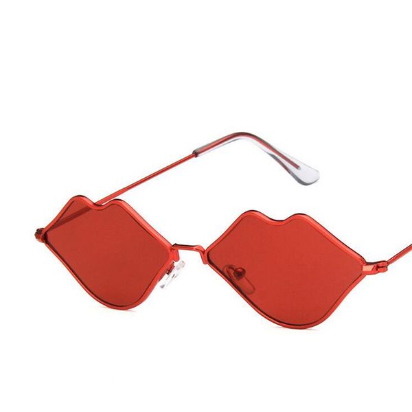 new red lips sunglasses hippie vintage sun galsses for women festival rave party ladies eyeglasses uv400 small frame metal, White;black
new red lips sunglasses hippie vintage sun galsses for women festival rave party ladies eyeglasses uv400 small frame metal, White;black