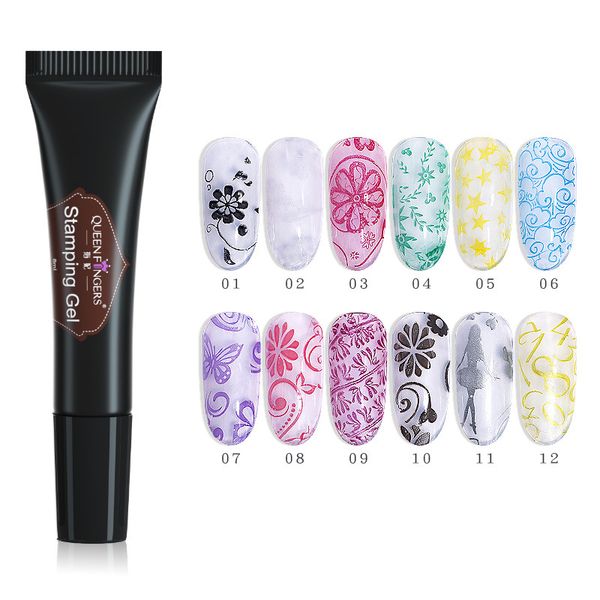 nail gel 8ml stamping printing adhesive soak off color-painted with seal scraper uv led polish manicure salon design diy black, Red;pink
nail gel 8ml stamping printing adhesive soak off color-painted with seal scraper uv led polish manicure salon design diy black, Red;pink