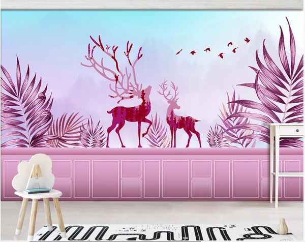 3d wallpaper custom p mural on the wall cute princess elk watercolor leaves home decor 3d wall murals wallpaper for living room
3d wallpaper custom p mural on the wall cute princess elk watercolor leaves home decor 3d wall murals wallpaper for living room
