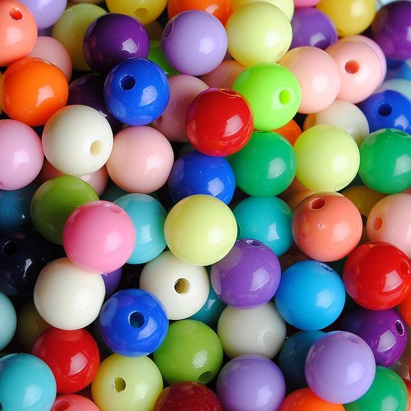 solid color acrylic round accessories handmade plastic beads straight accessories candy hole color candy dispersion beads, Silver
solid color acrylic round accessories handmade plastic beads straight accessories candy hole color candy dispersion beads, Silver
