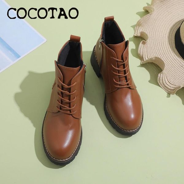 2020 autumn boots new female tide ins thick with british style wild fashion lace up single boots small, Black
2020 autumn boots new female tide ins thick with british style wild fashion lace up single boots small, Black