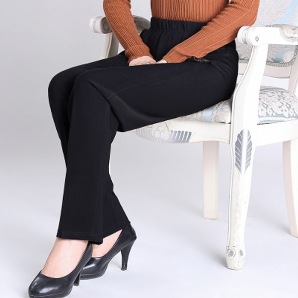 capri women pants 2020 elegant middle age women high waist winter pants elastic waist black slim femme skinny trousers j362, Black;white
capri women pants 2020 elegant middle age women high waist winter pants elastic waist black slim femme skinny trousers j362, Black;white