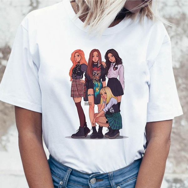 blackpink t shirt ulzzang t-shirt tees tshirt women korean clothing funny harajuku for graphic female, White
blackpink t shirt ulzzang t-shirt tees tshirt women korean clothing funny harajuku for graphic female, White